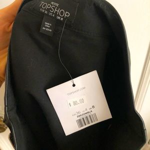 Pleather Motto skirt